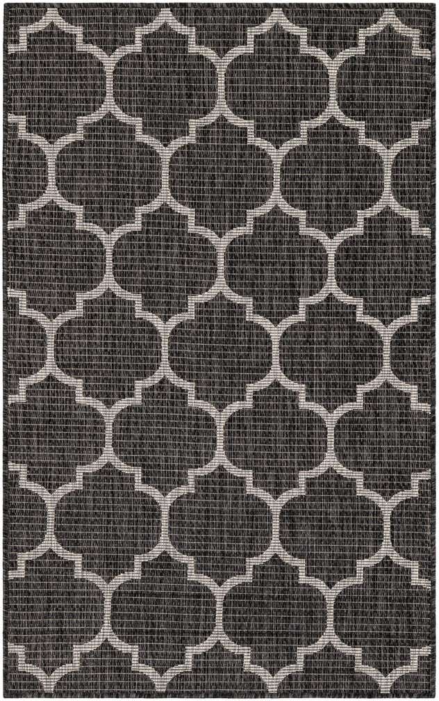 3' x 5' 3 Easy-Clean Lattice Indoor / Outdoor Rug