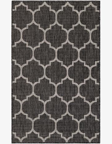 3' x 5' 3 Easy-Clean Lattice Indoor / Outdoor Rug