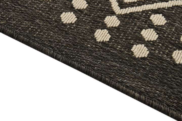 5' 3 x 7' 8 Easy-Clean Modern Indoor / Outdoor Rug