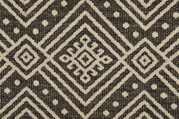 Detail image of 5' 3 x 7' 8 Easy-Clean Modern Indoor / Outdoor Rug