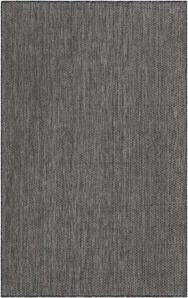 5' 3 x 8' Easy-Clean Solid Indoor / Outdoor Rug