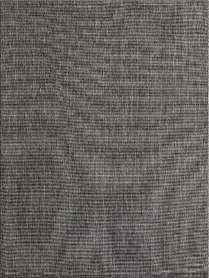 9' x 12' Easy-Clean Solid Indoor / Outdoor Rug