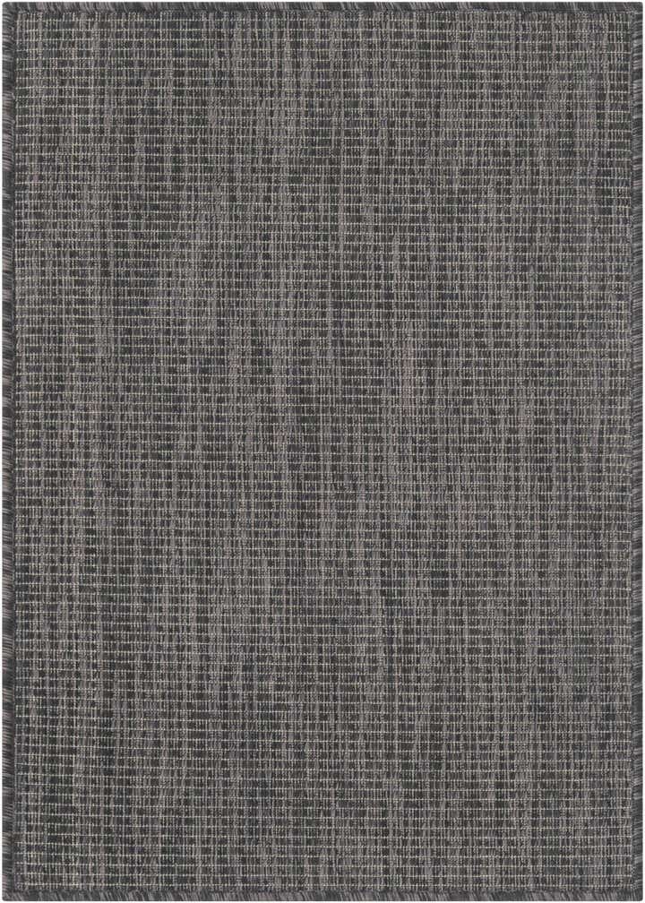 2' x 3' 1 Easy-Clean Solid Indoor / Outdoor Rug