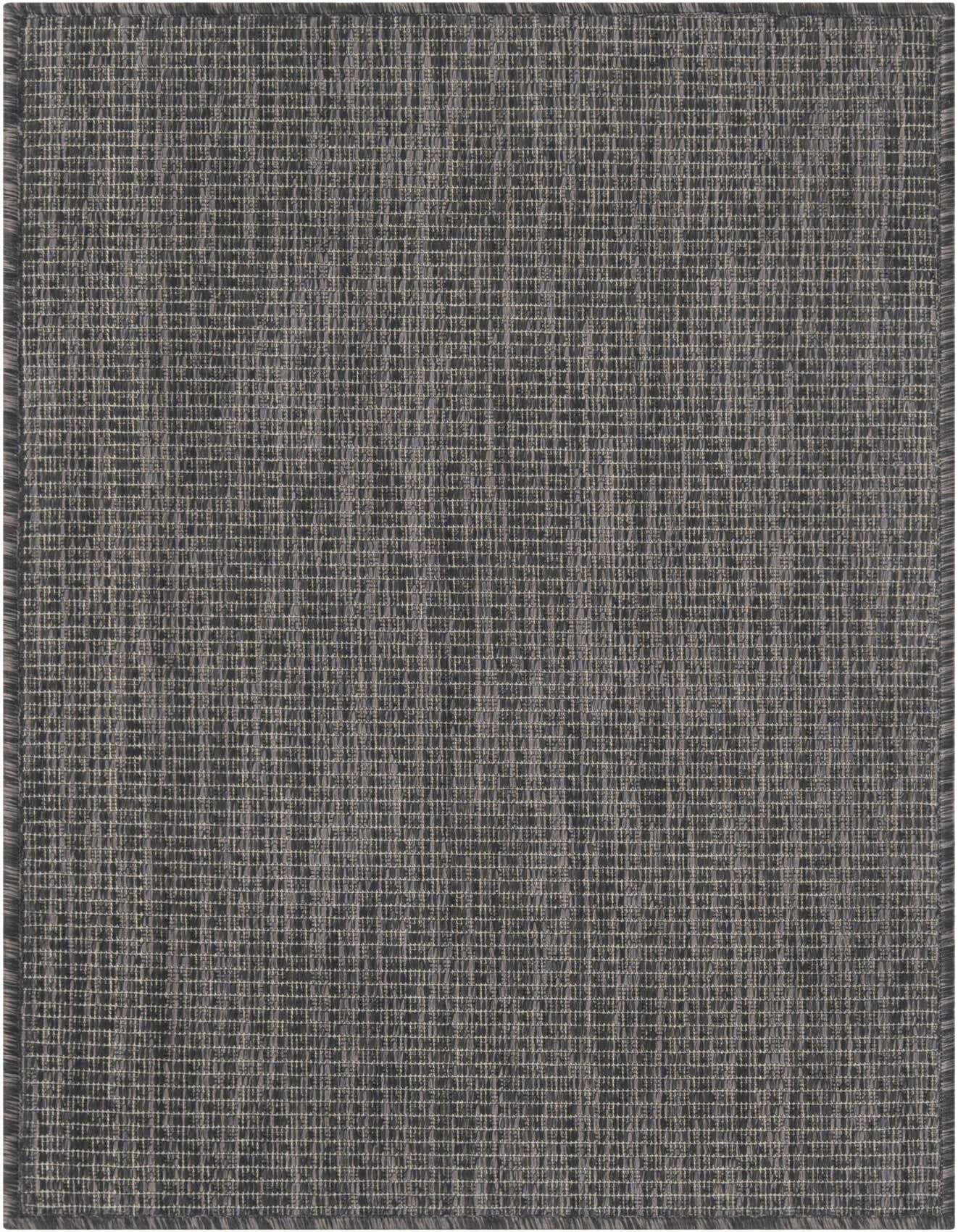 2' x 3' 1 Easy-Clean Solid Indoor / Outdoor Rug
