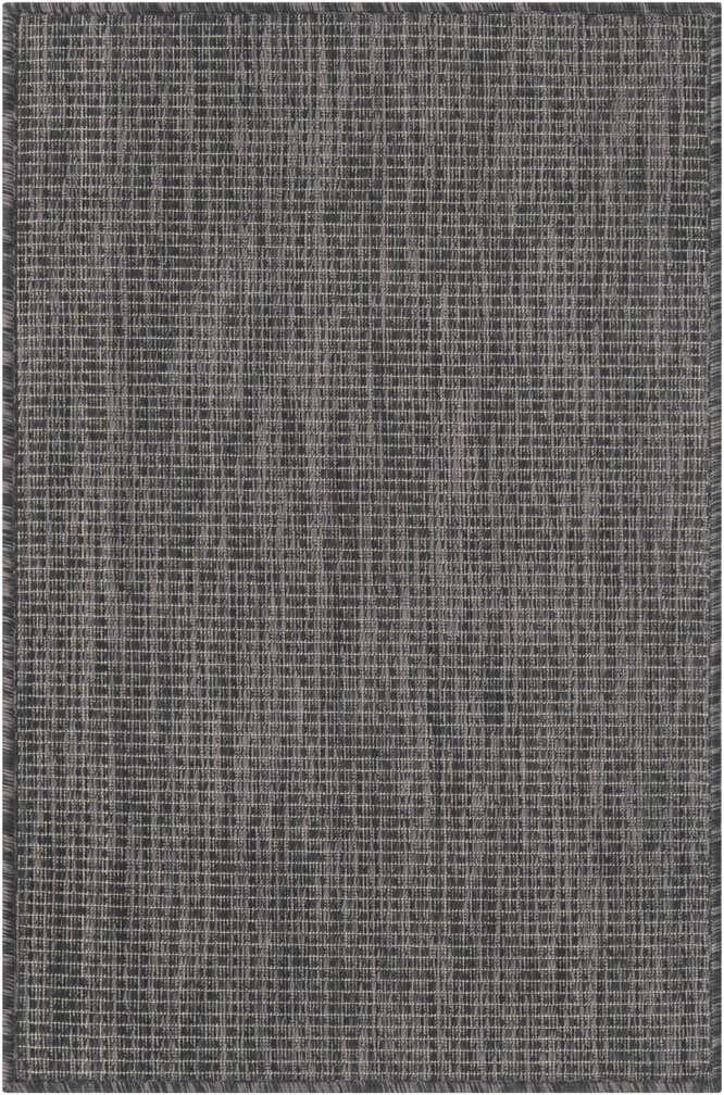 2' x 3' 1 Easy-Clean Solid Indoor / Outdoor Rug