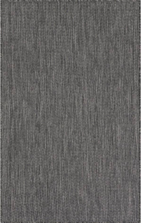 Detail image of 3' 1 x 5' 3 Easy-Clean Solid Indoor / Outdoor Rug