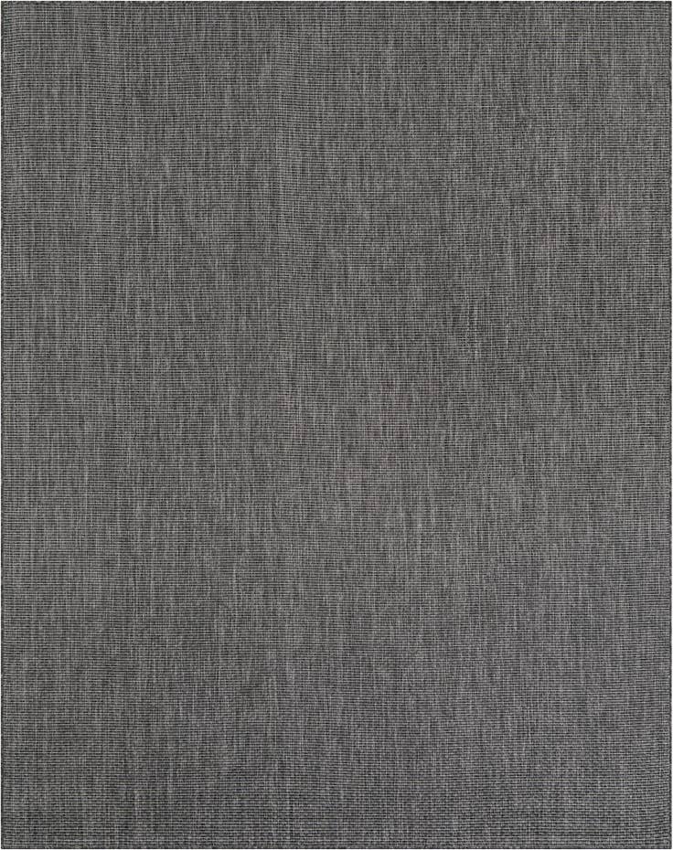 Detail image of 7' 10 x 10' Easy-Clean Solid Indoor / Outdoor Rug