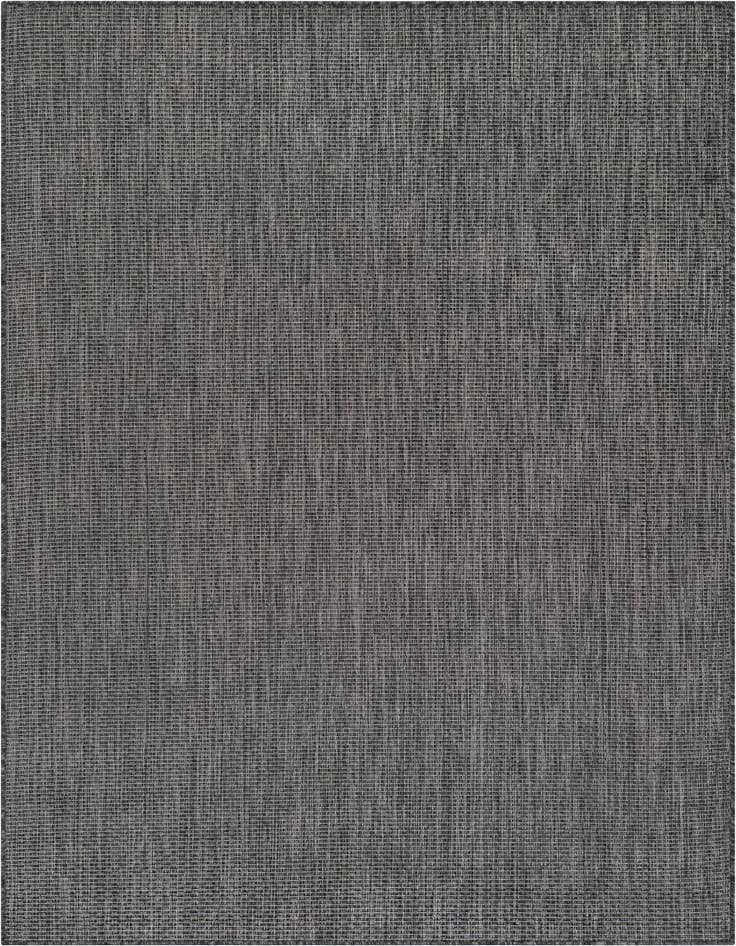 Detail image of 5' 3 x 7' Easy-Clean Solid Indoor / Outdoor Rug