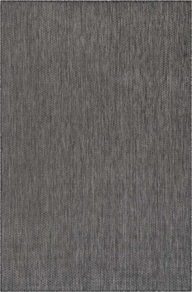 5' 3 x 7' Easy-Clean Solid Indoor / Outdoor Rug