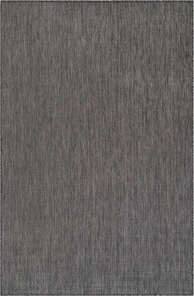Detail image of 5' 3 x 7' Easy-Clean Solid Indoor / Outdoor Rug