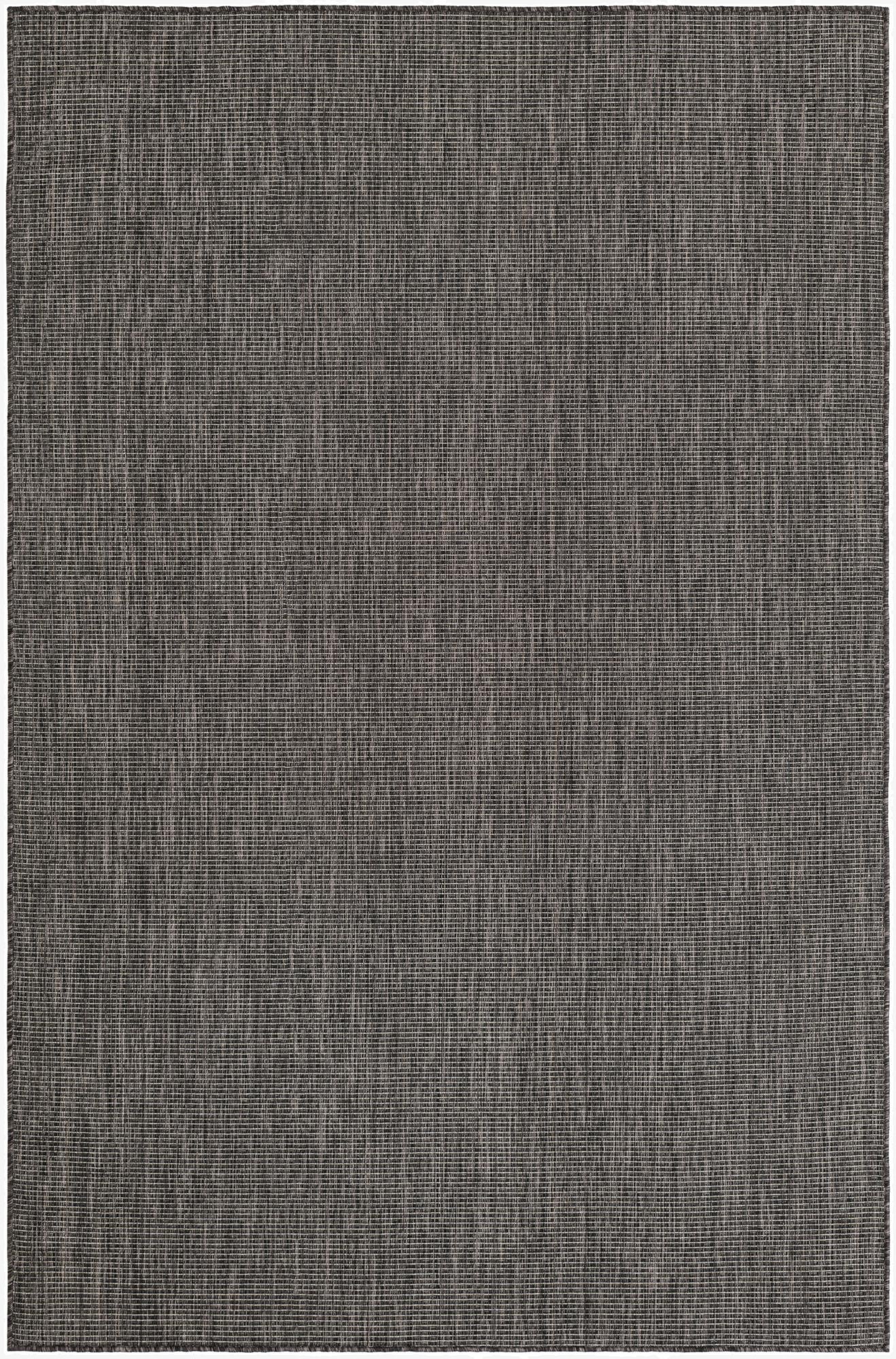 Primary image 6' x 9'  Washable Solid Indoor / Outdoor Rug