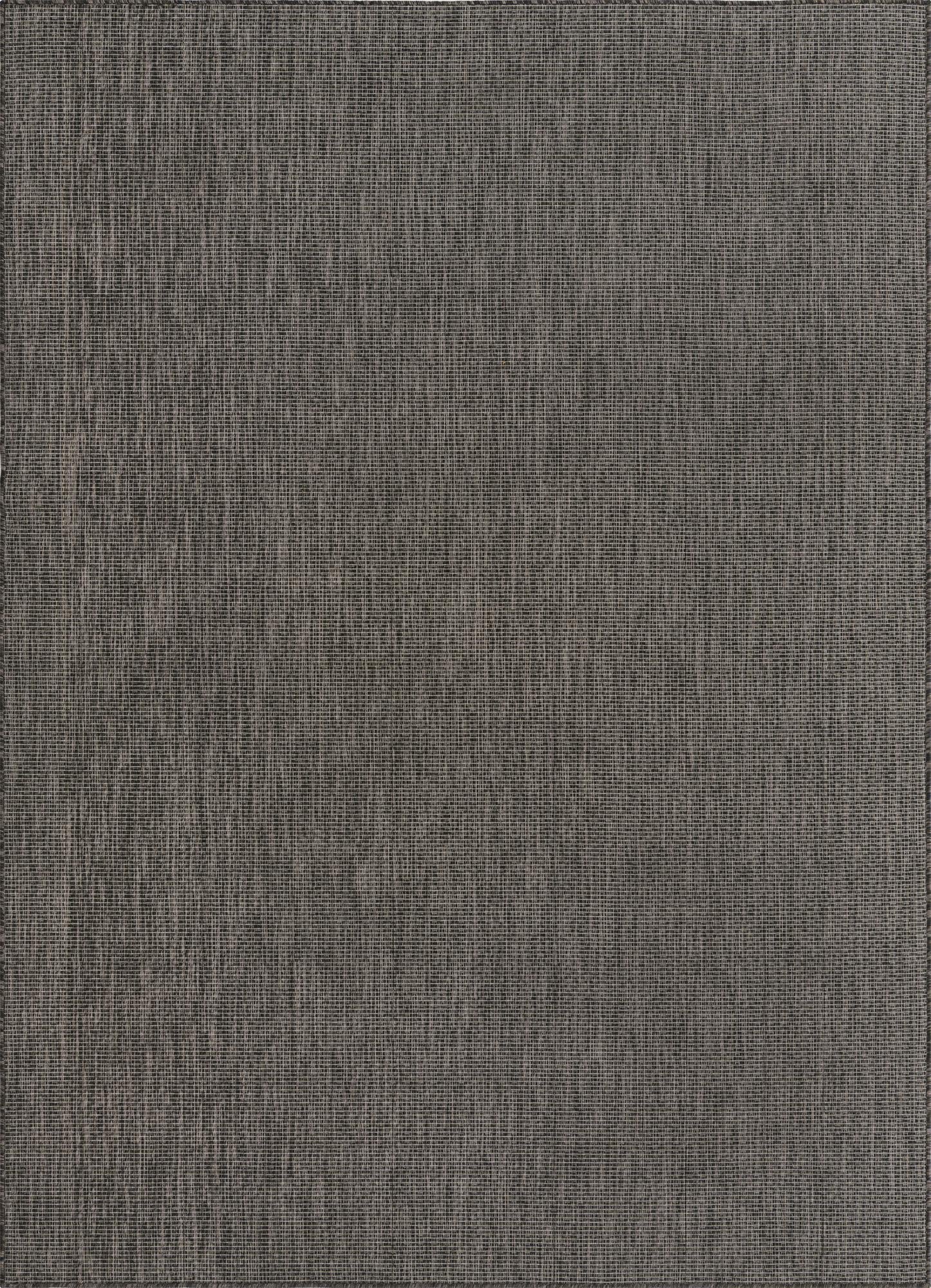 Primary image 7' x 10'  Washable Solid Indoor / Outdoor Rug