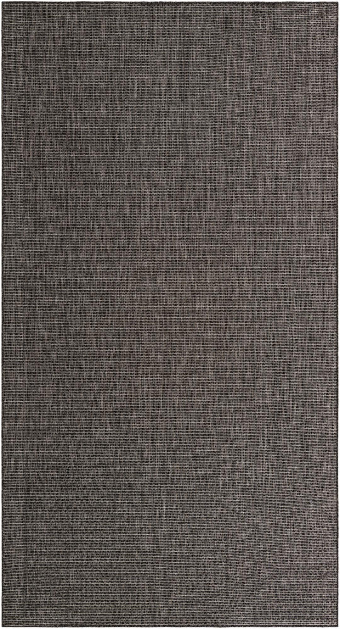 7' x 13'  Washable Solid Indoor / Outdoor Rug