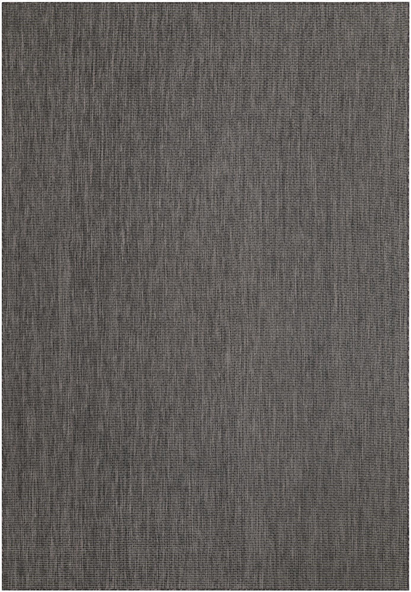 Primary image 7' 10 x 11'  Washable Solid Indoor / Outdoor Rug