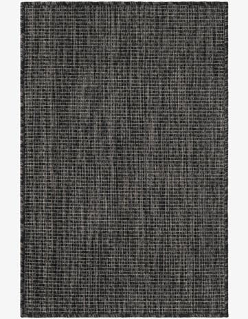 2' x 3' 1 Easy-Clean Solid Indoor / Outdoor Rug