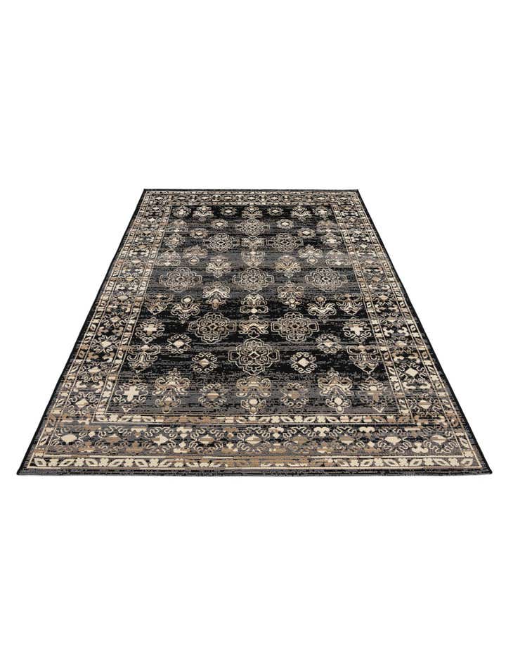 155cm x 230cm Easy-Clean Traditional Indoor / Outdoor Rug