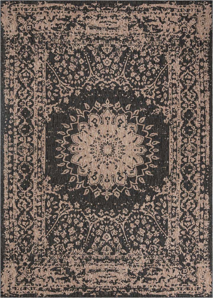 10' x 14' Easy-Clean Traditional Indoor / Outdoor Rug