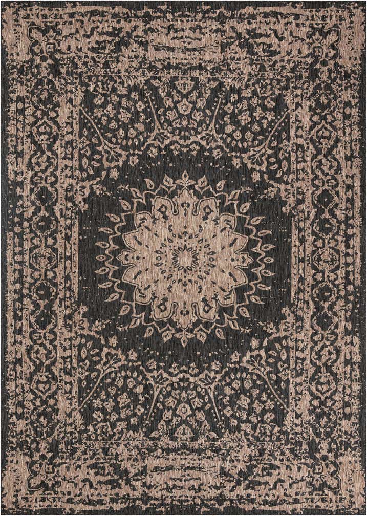 10' x 14' Easy-Clean Traditional Indoor / Outdoor Rug