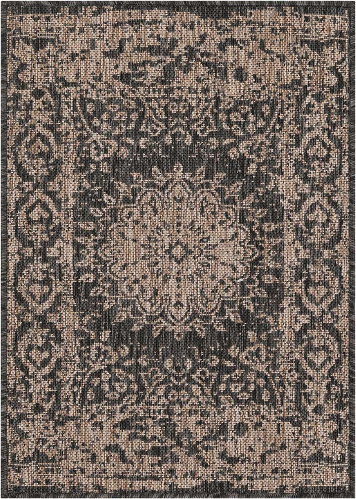 2' x 3' Easy-Clean Traditional Indoor / Outdoor Rug