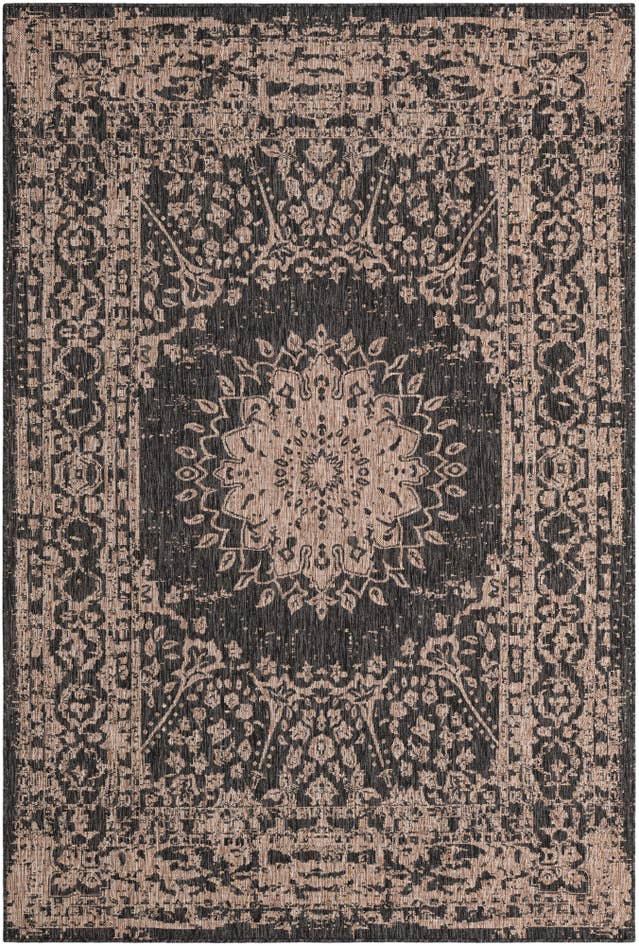 Detail image of 6' x 9' Easy-Clean Traditional Indoor / Outdoor Rug