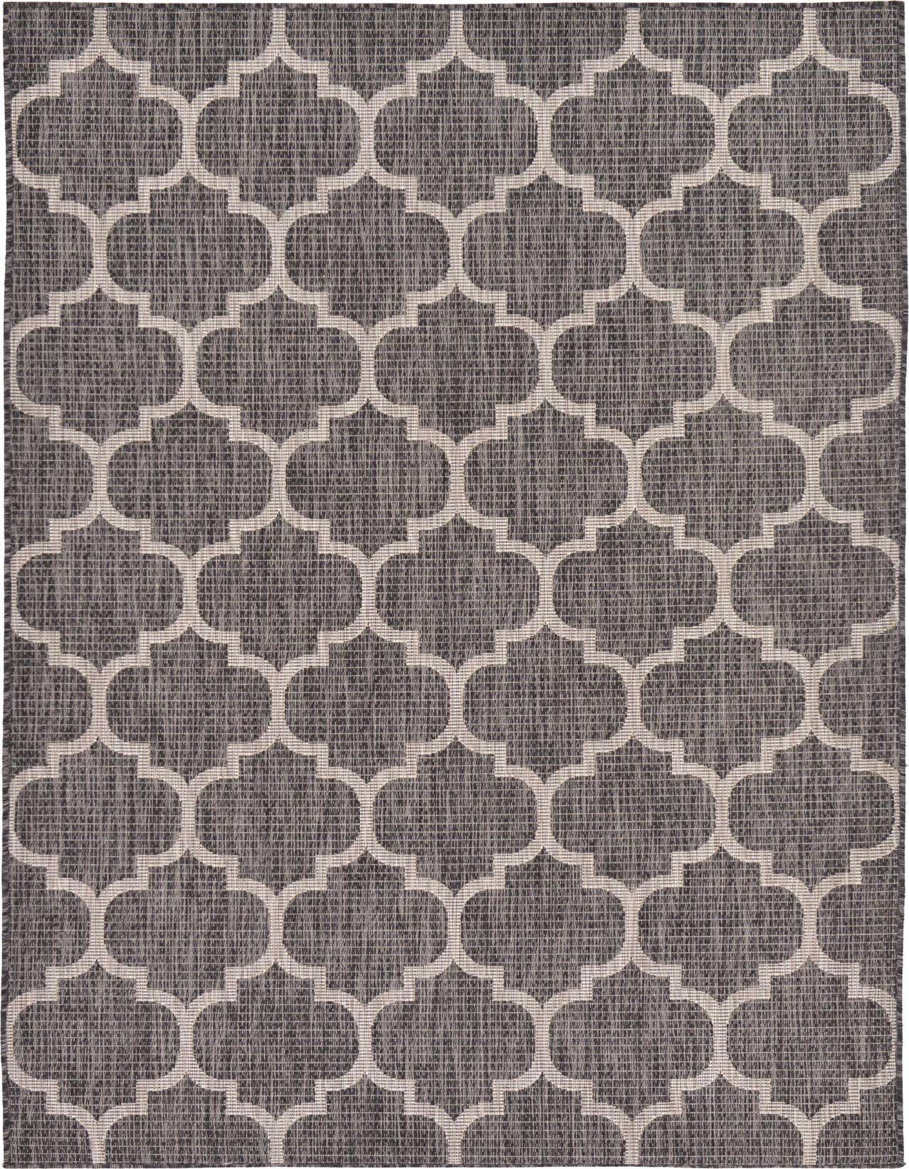 5' 3 x 8' Easy-Clean Trellis Indoor / Outdoor Rug