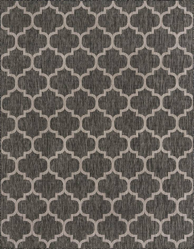 Detail image of 7' x 10' Easy-Clean Trellis Indoor / Outdoor Rug