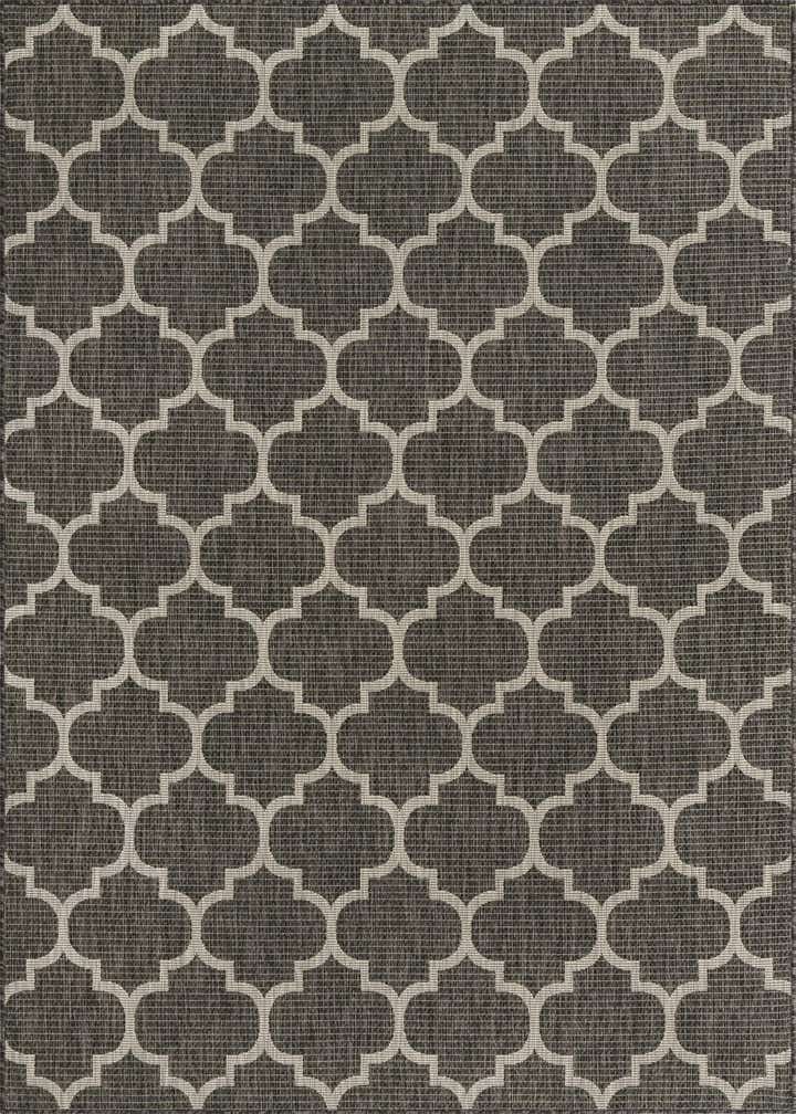 6' x 9' Easy-Clean Trellis Indoor / Outdoor Rug