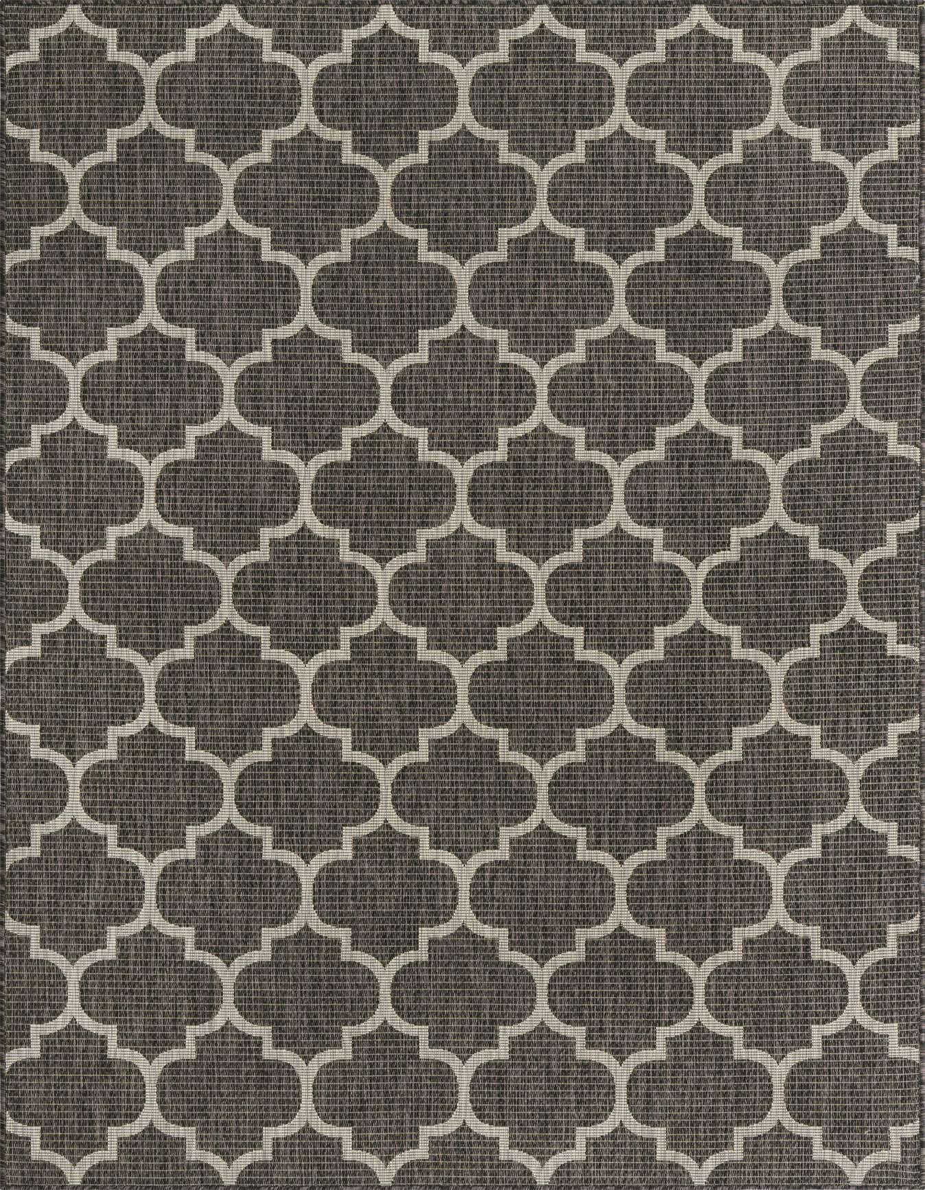 6' x 9' Easy-Clean Trellis Indoor / Outdoor Rug
