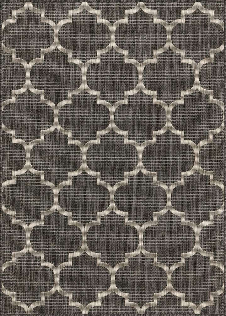 4' x 6' Easy-Clean Trellis Indoor / Outdoor Rug