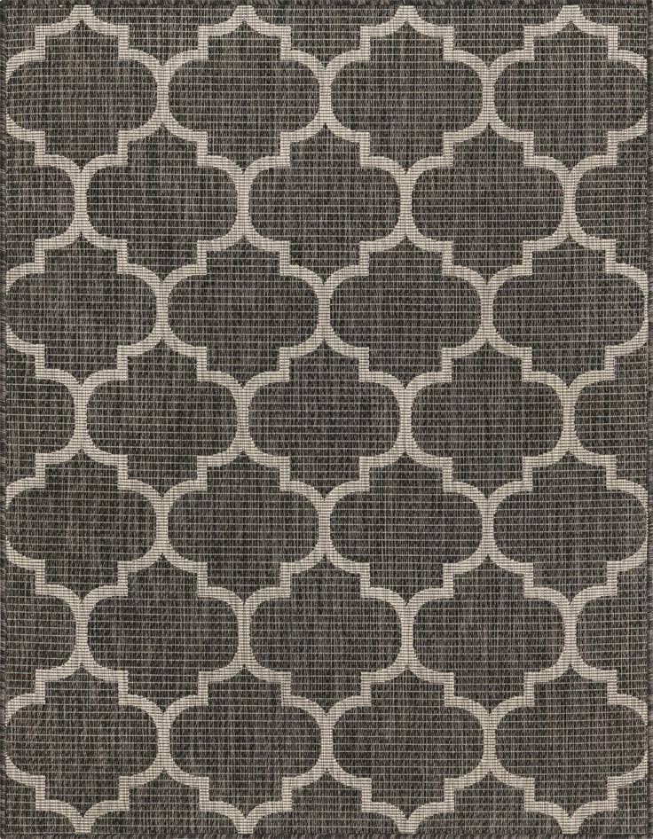 Detail image of 4' x 6' Easy-Clean Trellis Indoor / Outdoor Rug