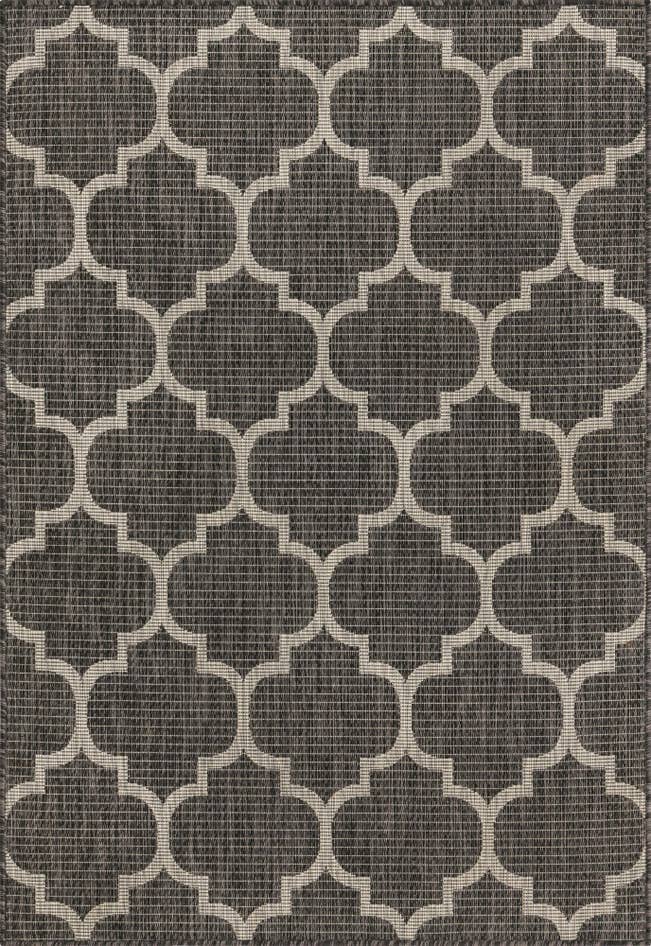 Detail image of 4' x 6' Easy-Clean Trellis Indoor / Outdoor Rug