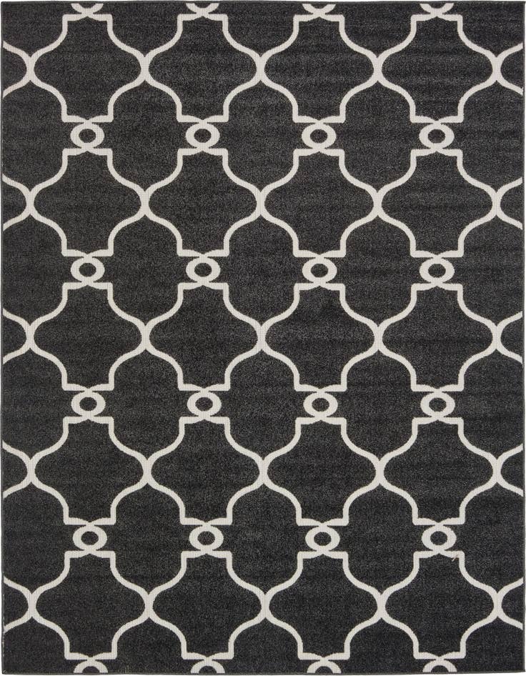 Detail image of 7' x 10' Easy-Clean Trellis Indoor / Outdoor Rug
