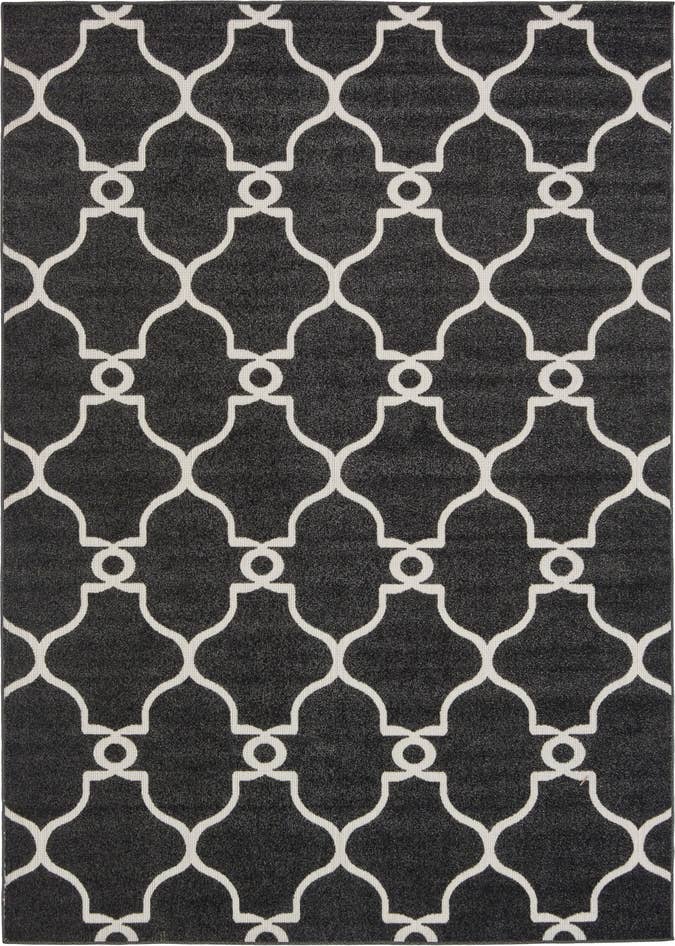 Detail image of 7' x 10' Easy-Clean Trellis Indoor / Outdoor Rug