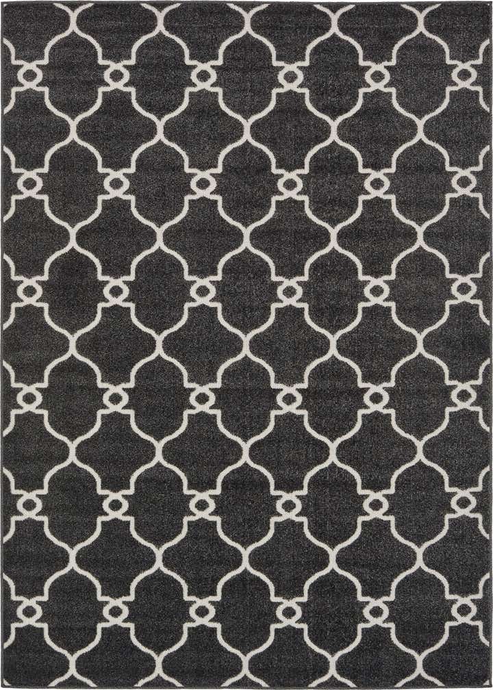 5' x 8' Easy-Clean Trellis Indoor / Outdoor Rug