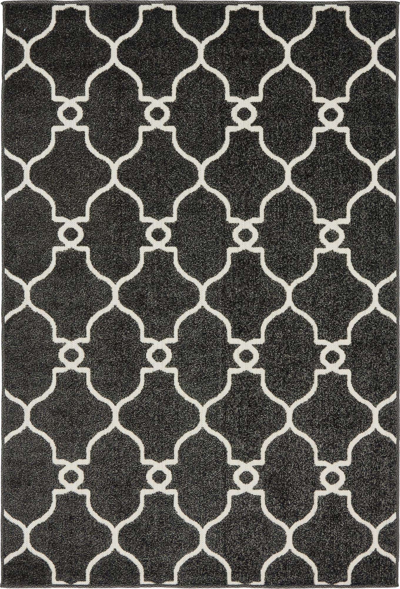 4' x 6' Easy-Clean Trellis Indoor / Outdoor Rug