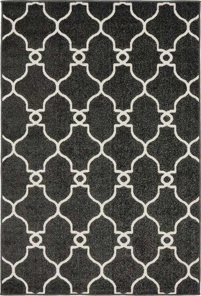 4' x 6' Easy-Clean Trellis Indoor / Outdoor Rug
