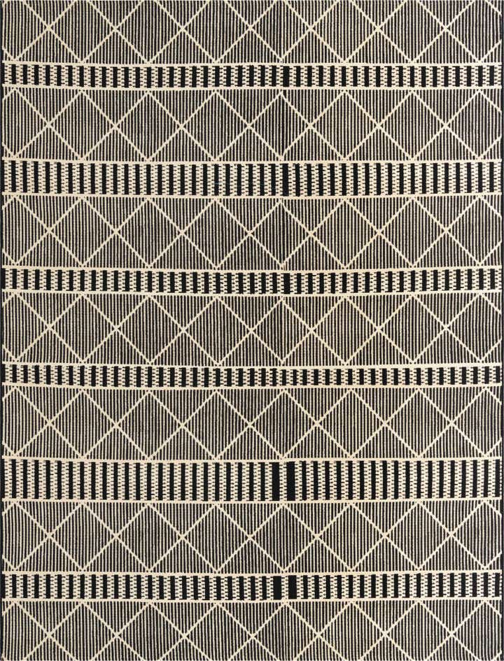 7' 10 x 10' Easy-Clean Trellis Indoor / Outdoor Rug