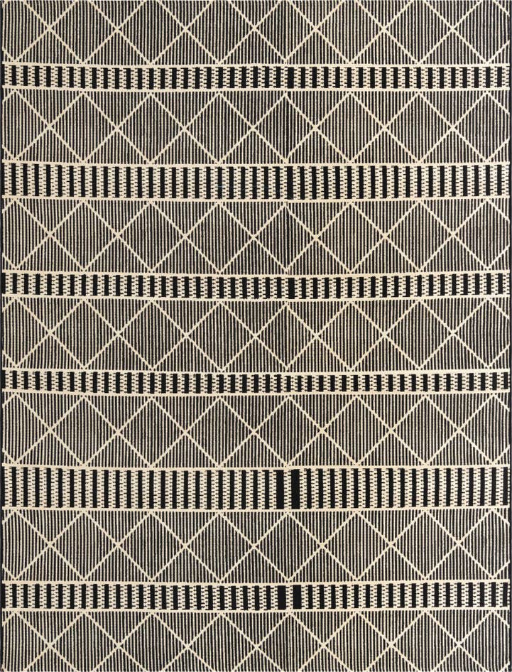 Detail image of 7' 10 x 10' Easy-Clean Trellis Indoor / Outdoor Rug