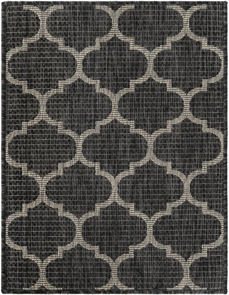 Detail image of 2' x 3' 1 Easy-Clean Trellis Indoor / Outdoor Rug