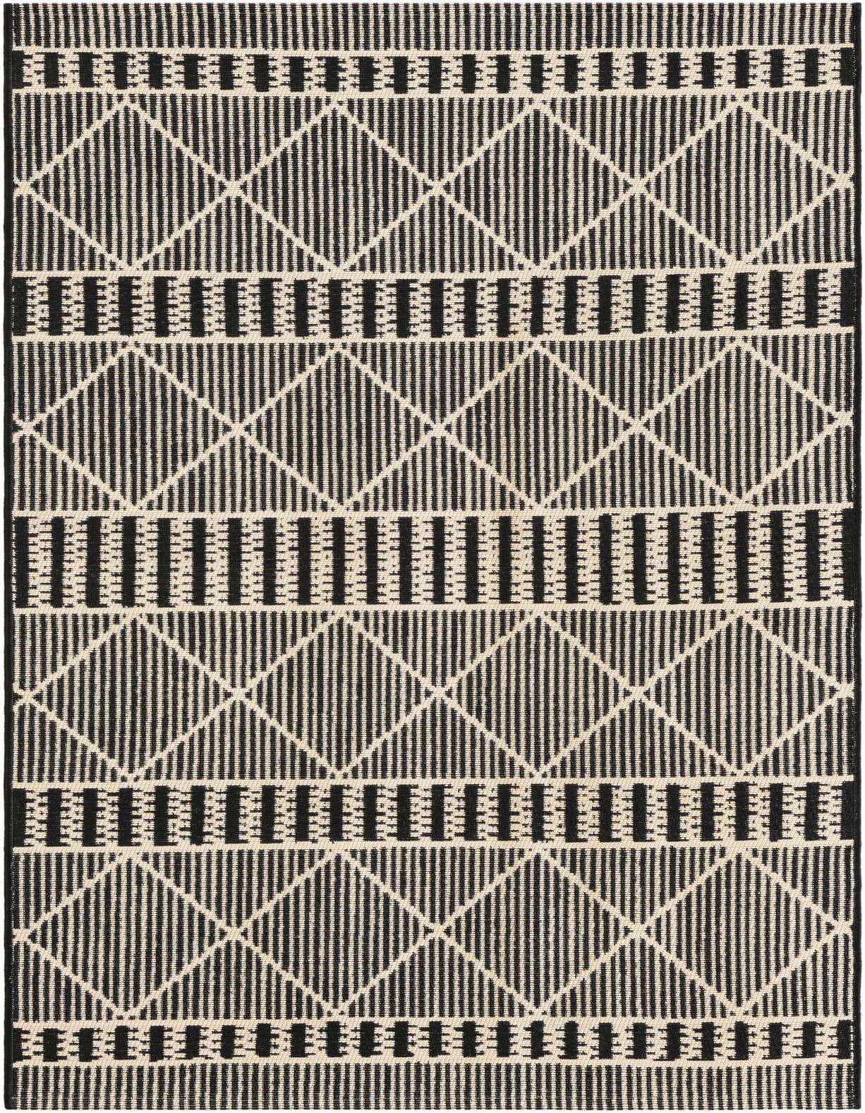 3' 3 x 5' 3 Easy-Clean Trellis Indoor / Outdoor Rug