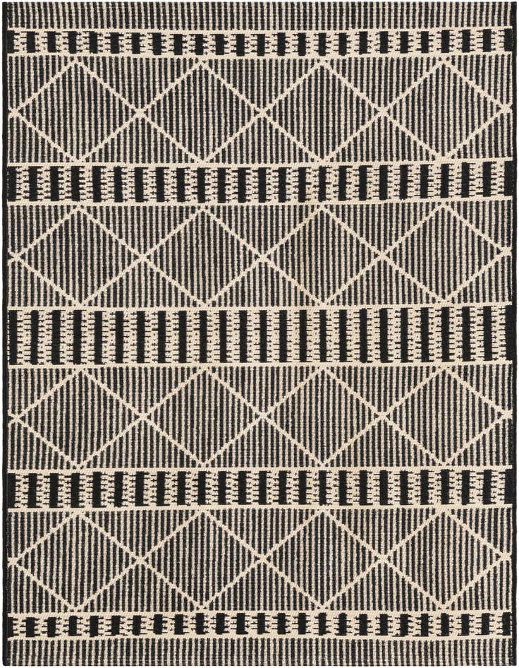 Detail image of 3' 3 x 5' 3 Easy-Clean Trellis Indoor / Outdoor Rug