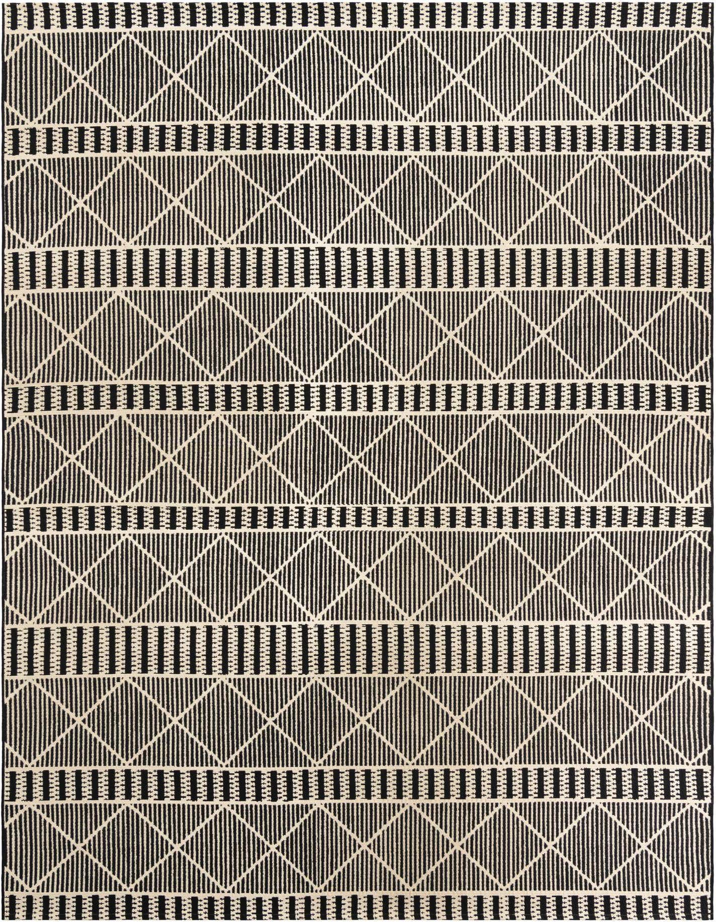 7' 10 x 11' Easy-Clean Trellis Indoor / Outdoor Rug