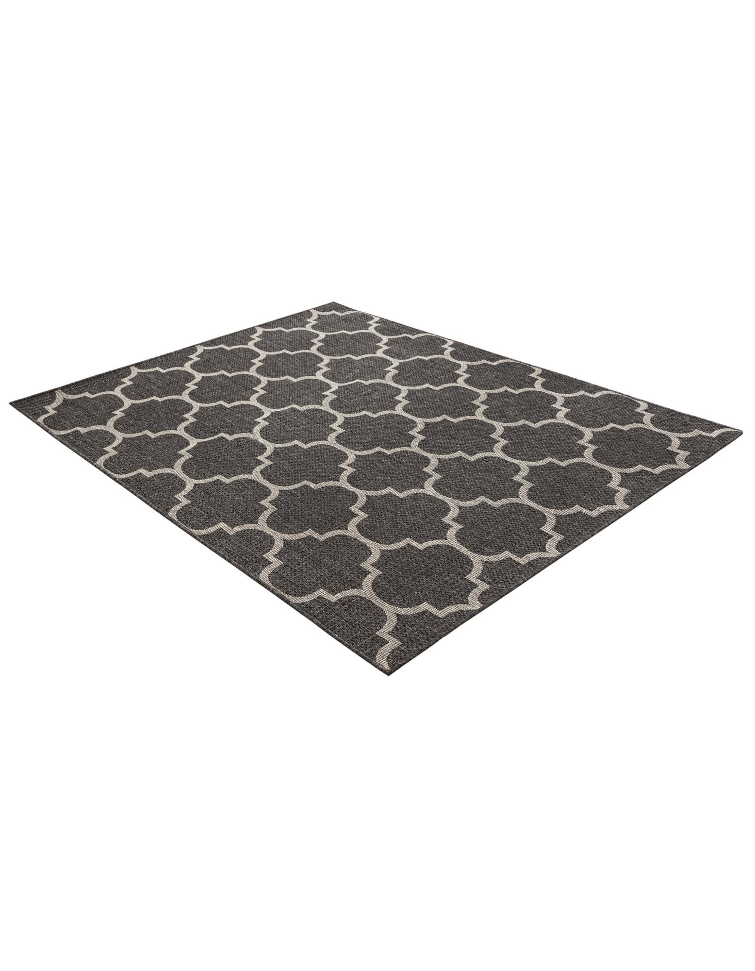 5' 3 x 7' Easy-Clean Trellis Indoor / Outdoor Rug