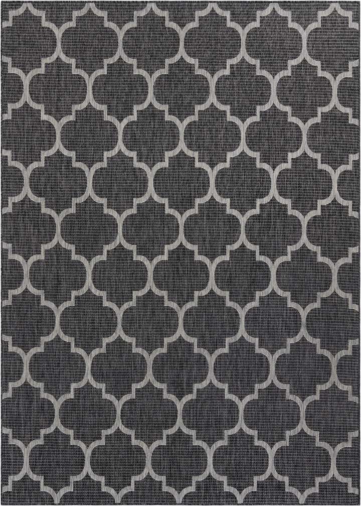 7' 10 x 10' Easy-Clean Trellis Indoor / Outdoor Rug
