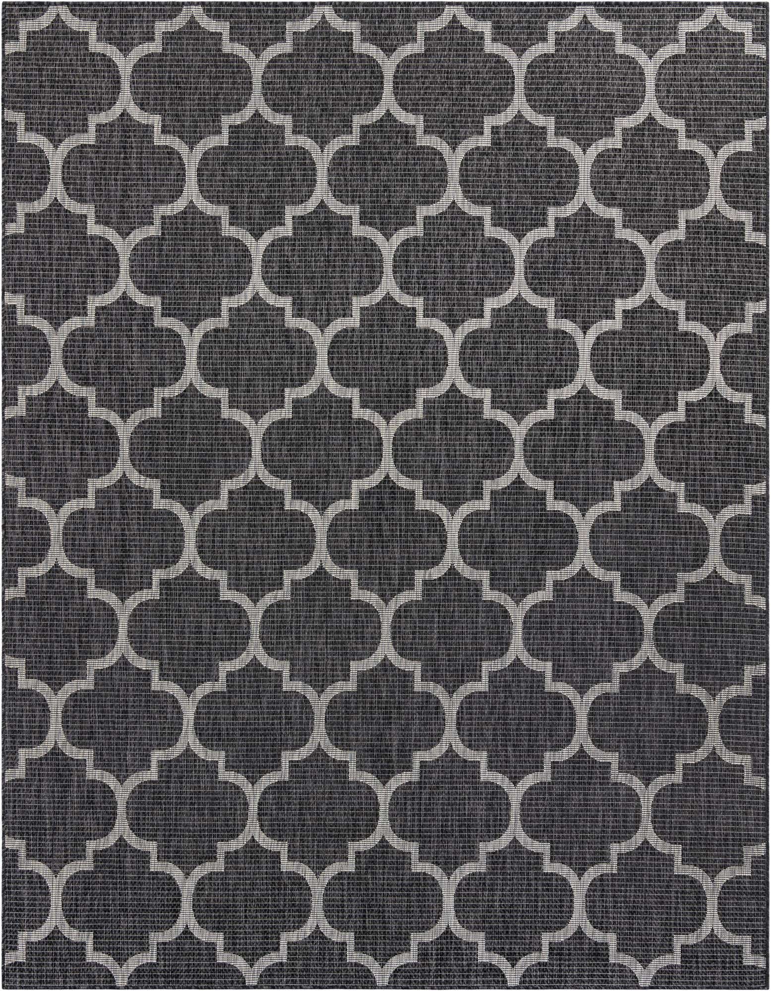 7' 10 x 10' Easy-Clean Trellis Indoor / Outdoor Rug