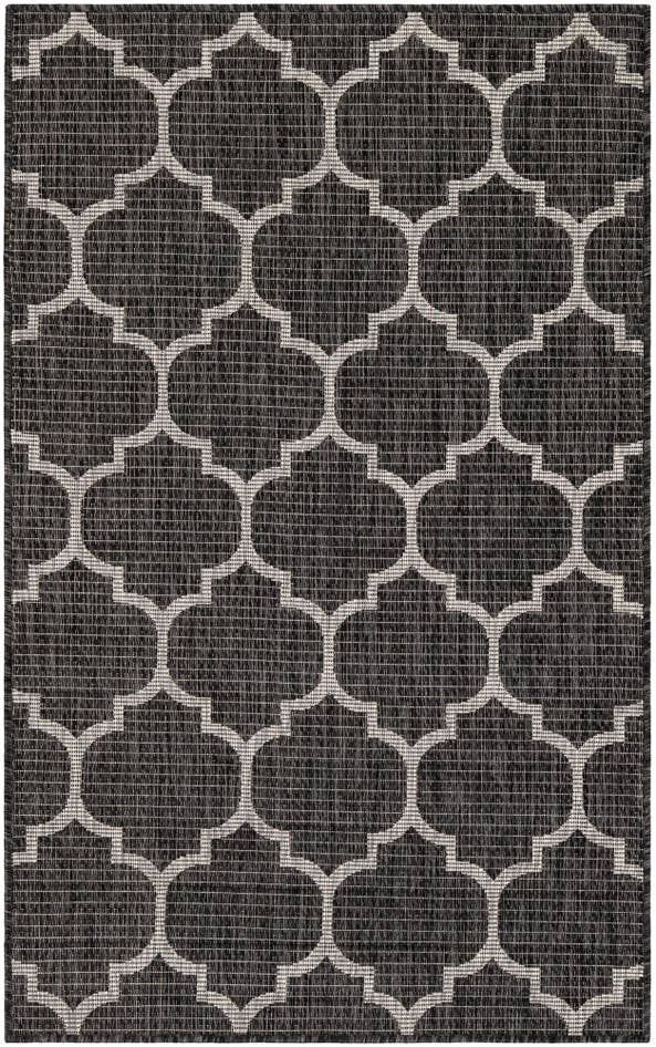 Detail image of 3' x 5' 3 Easy-Clean Trellis Indoor / Outdoor Rug