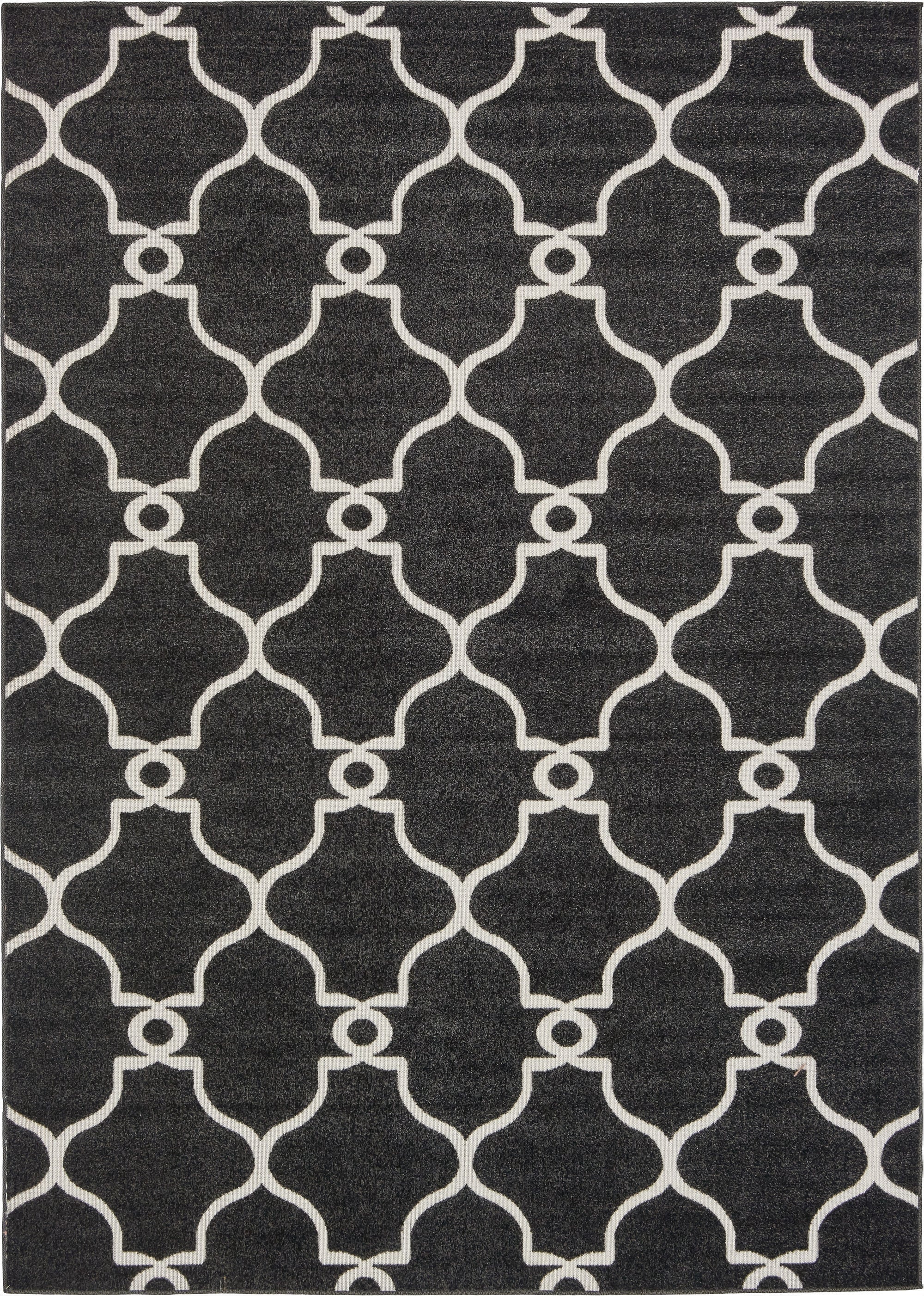 7' x 10'  Washable Trellis Indoor / Outdoor Rug
