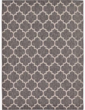 9' x 12' Easy-Clean Trellis Indoor / Outdoor Rug