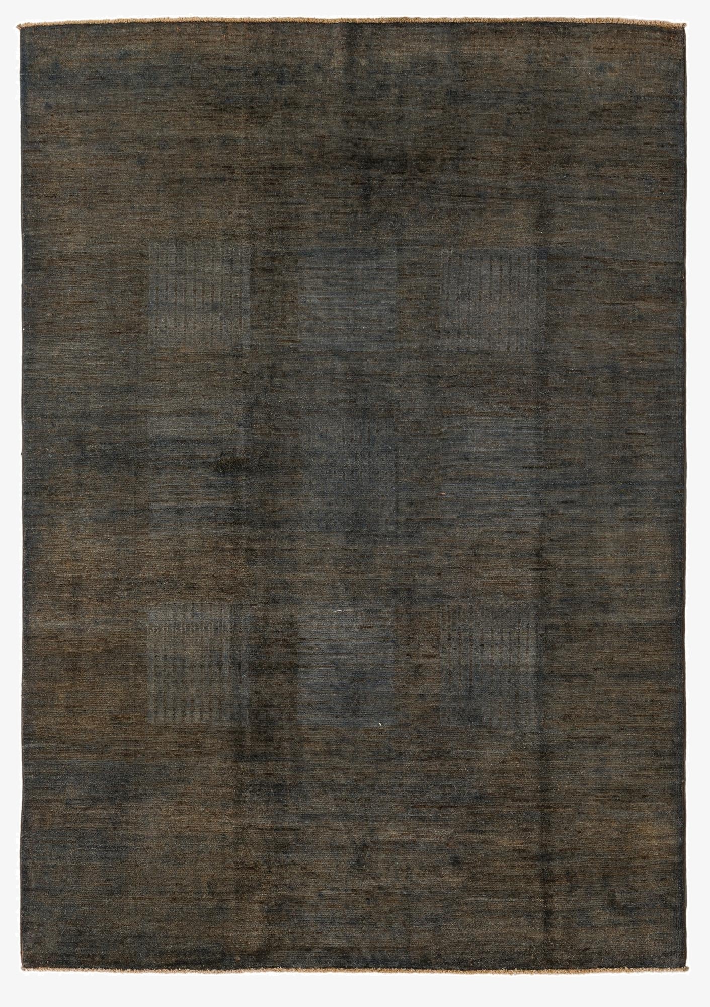 5' 4 x 7' 8  Hand Knotted Over-Dyed Ziegler Rug