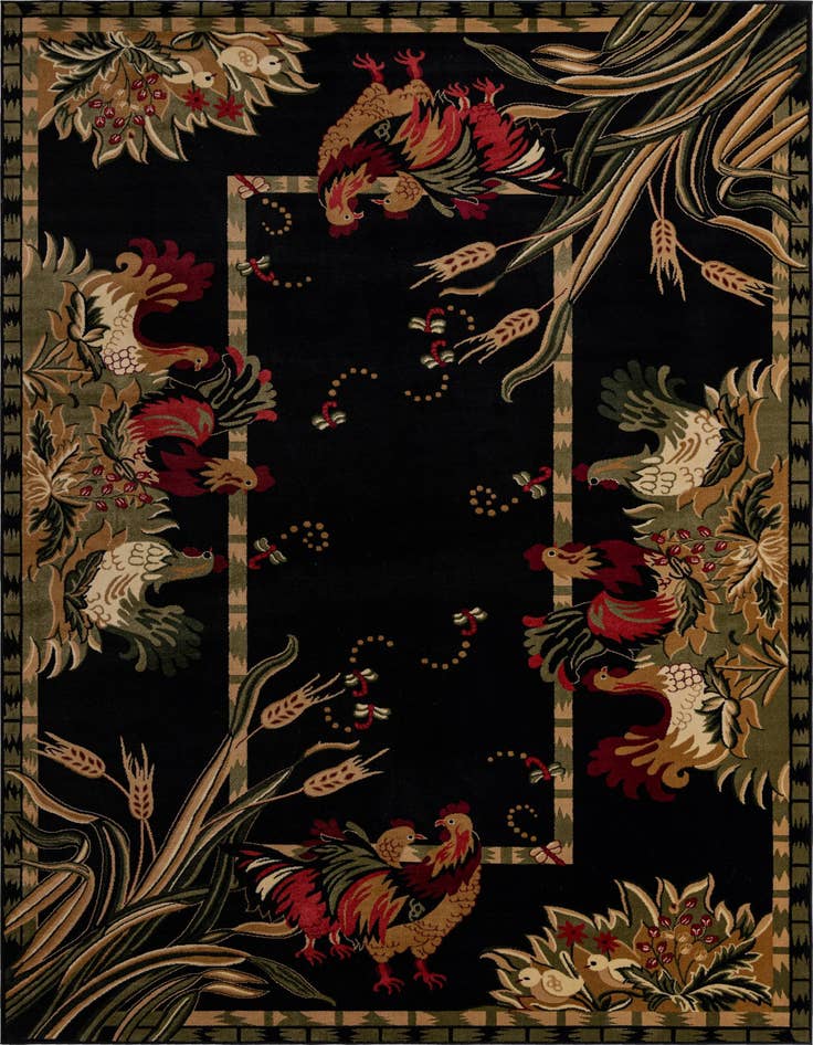 Detail image of 10' x 14' Pastoral Rug